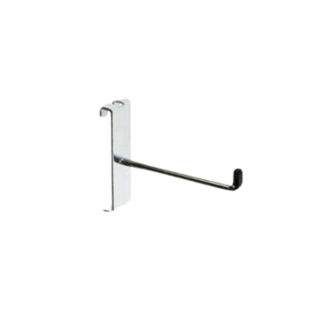 4 Inch Grid mesh Hooks Single Prong Shop Display