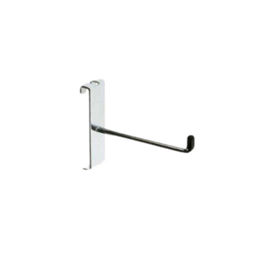 4 Inch Grid mesh Hooks Single Prong Shop Display
