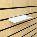 Slatwall Slat Board Display Shelves - Multiple Sizes and Packs for Shoes and Bags