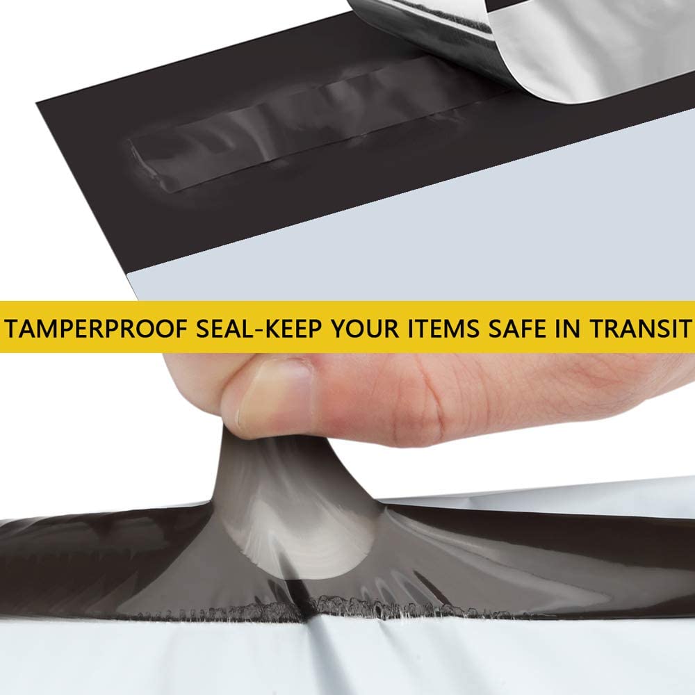 100x  23'' X 28'' Plastic White Grey Mailing Bags
