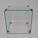 New Toughen Glass Cube Display Set Counter Top or Free standing Displays SIZE 1