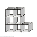 New Toughen Glass Cube Display Set Counter Top Or Free Standing Displays Size 7