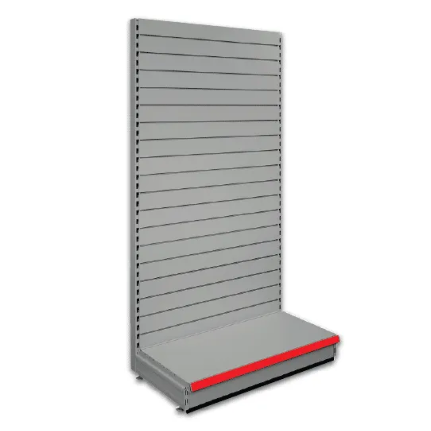 Retail Slatwall Back Panel Shelving Unit - H180cm X W66.5cm