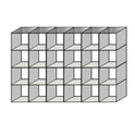 New Toughen Glass Cube Display Set Counter Top Or Free Standing Displays Size 24