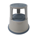 High Quality Heavy Duty Step Foot Kick Stool with Castors Retail, Office, Shop.