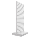 Retail Slatwall Back Panel Shelving Unit - H240cm X W80cm