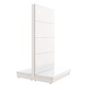 Retail Perforated Back Panel Retail Shelving - H260cm X W125cm