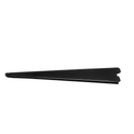 Black Twin Slot Bracket