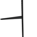 Black Twin Slot Bracket
