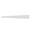 White Twin Slot Bracket