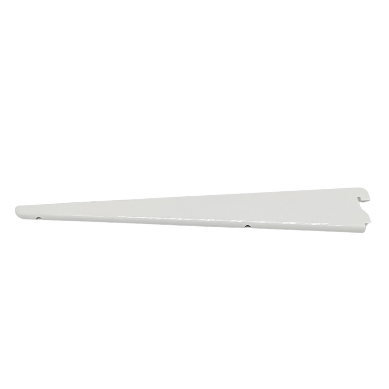 White Twin Slot Bracket