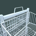 White 5 x Tier Double Side Display Baskets