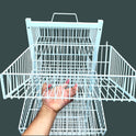 White 5 x Tier Double Side Display Baskets