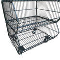 Black 5 x Tier Stackable Display Baskets-60cm