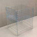 Chrome  Dump Bin Basket Retail Merchandising Display Storage Bin