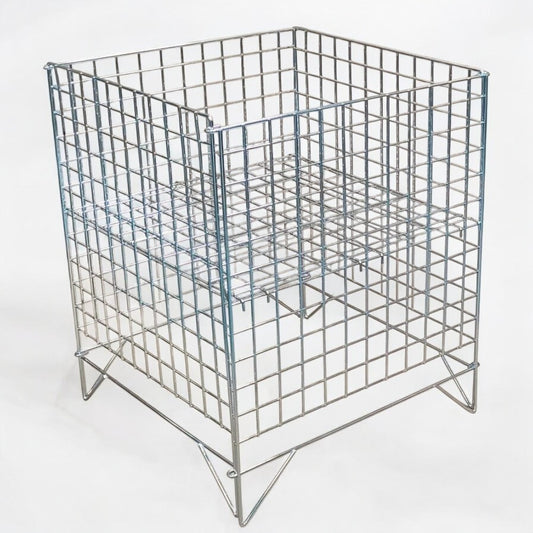 Chrome  Dump Bin Basket Retail Merchandising Display Storage Bin