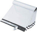 100x  18''x22'' Plastic White Grey Mailing Bags