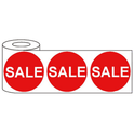 500x45mm Round Adhesive Sale & Special Offer Stickers - Discounted Promo Labels