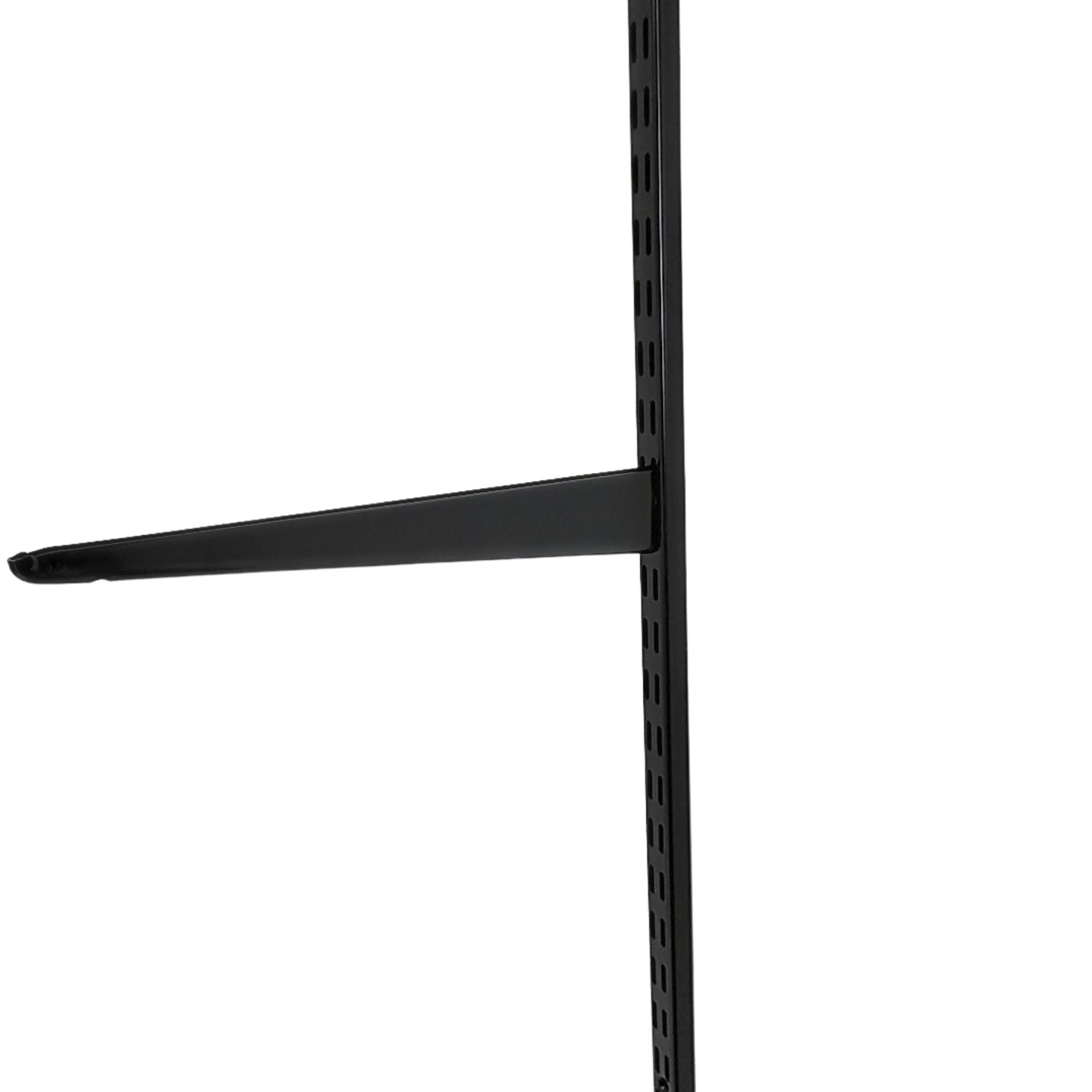 Black Twin Slot Bracket