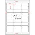 Multi-Purpose A4 White Self-Adhesive Labels