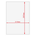 Multi-Purpose A4 White Self-Adhesive Labels