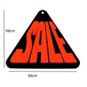 Triangle SALE Double-Sided Hanging Sign
