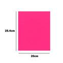 Thin Sized Plain Fluorescent Dyglo Cards