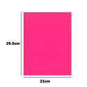 Thin Sized Plain Fluorescent Dyglo Cards