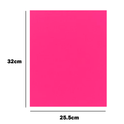 Thin Sized Plain Fluorescent Dyglo Cards