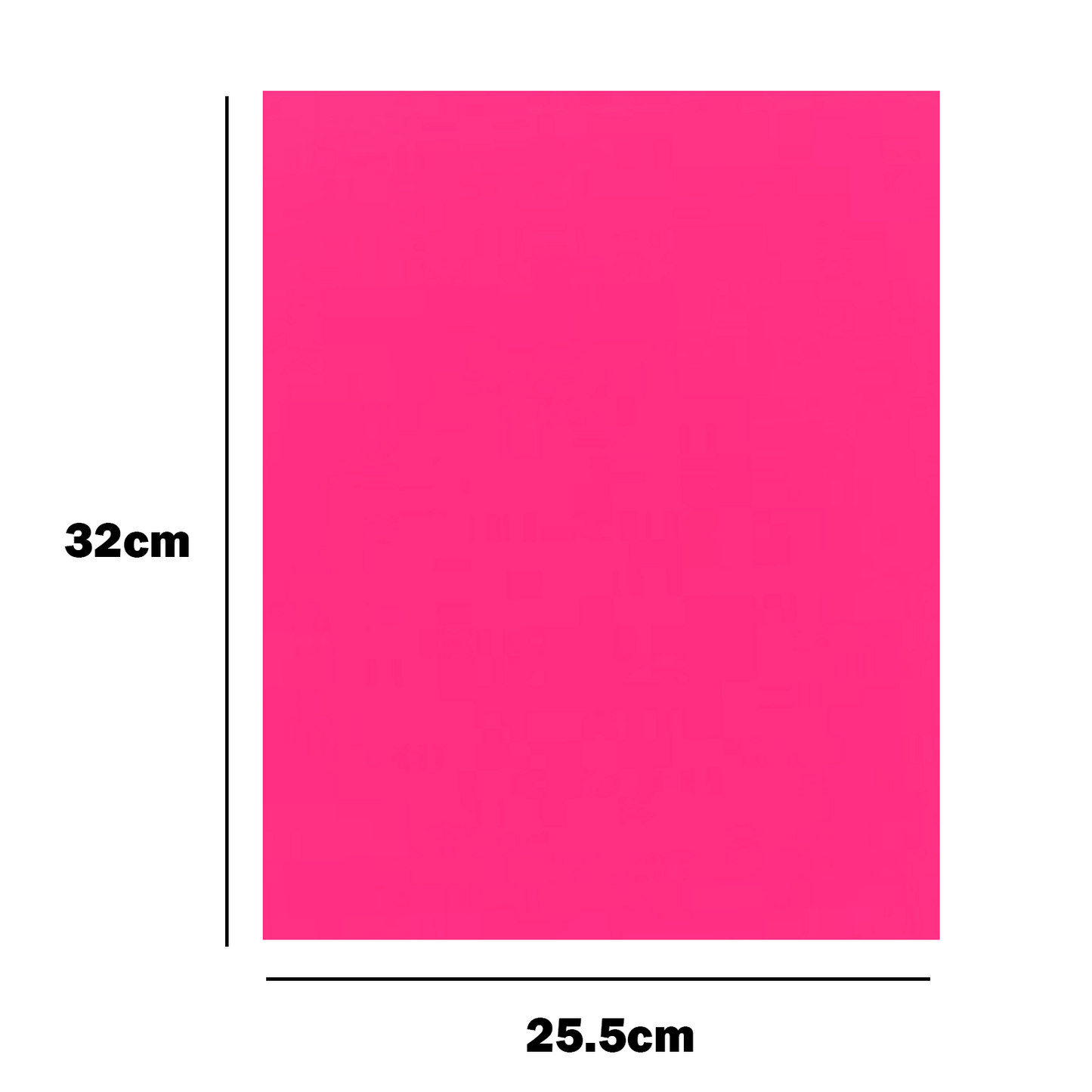 Thin Sized Plain Fluorescent Dyglo Cards