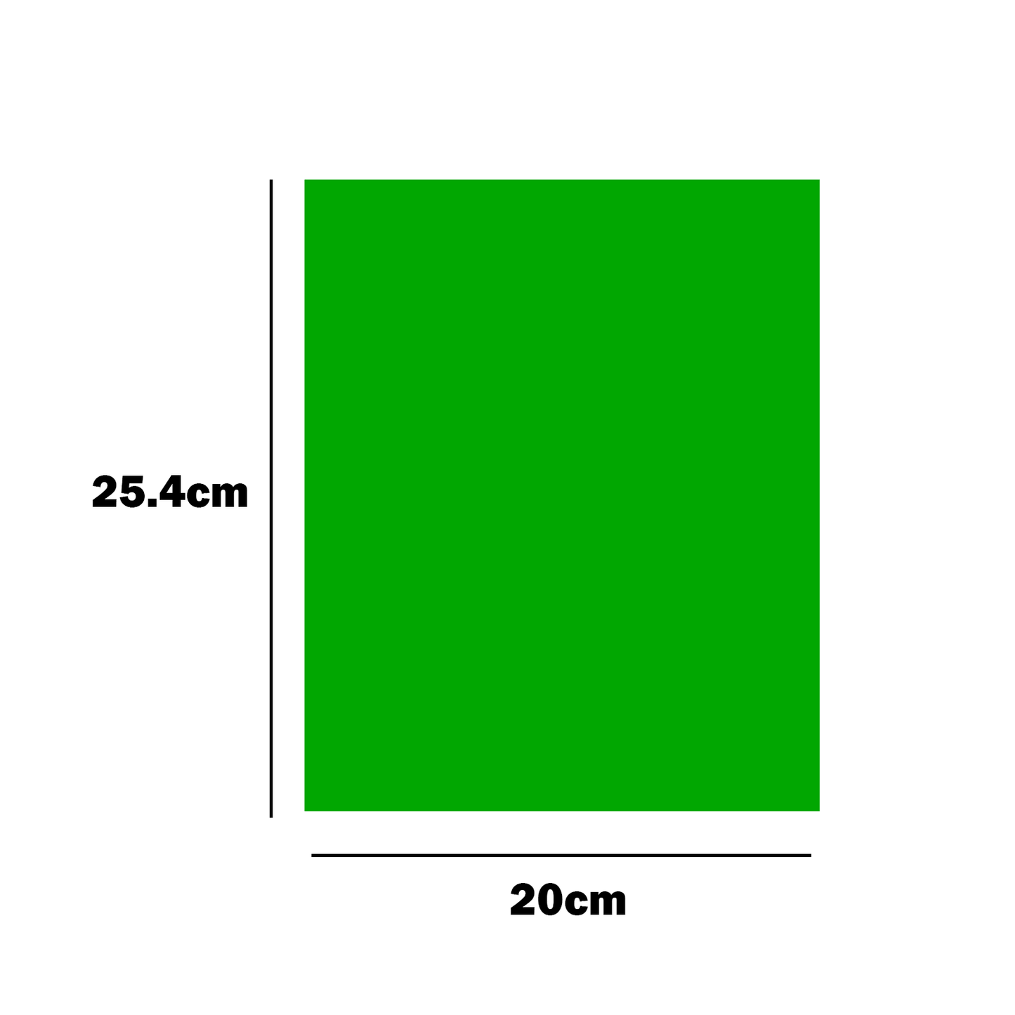 Thin Sized Plain Fluorescent Dyglo Cards
