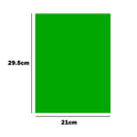 Thin Sized Plain Fluorescent Dyglo Cards