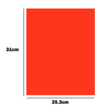 Thick Sized Plain Fluorescent Dyglo Cards