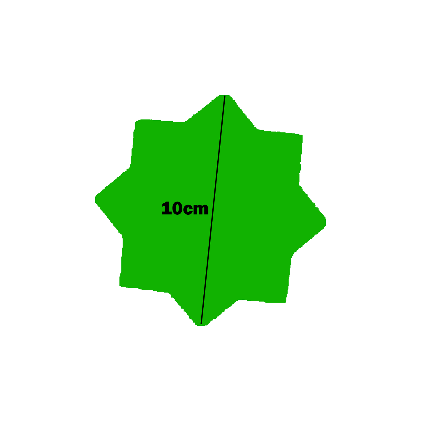 Star-Shaped Fluorescent Card Packs - Coloured Assortment