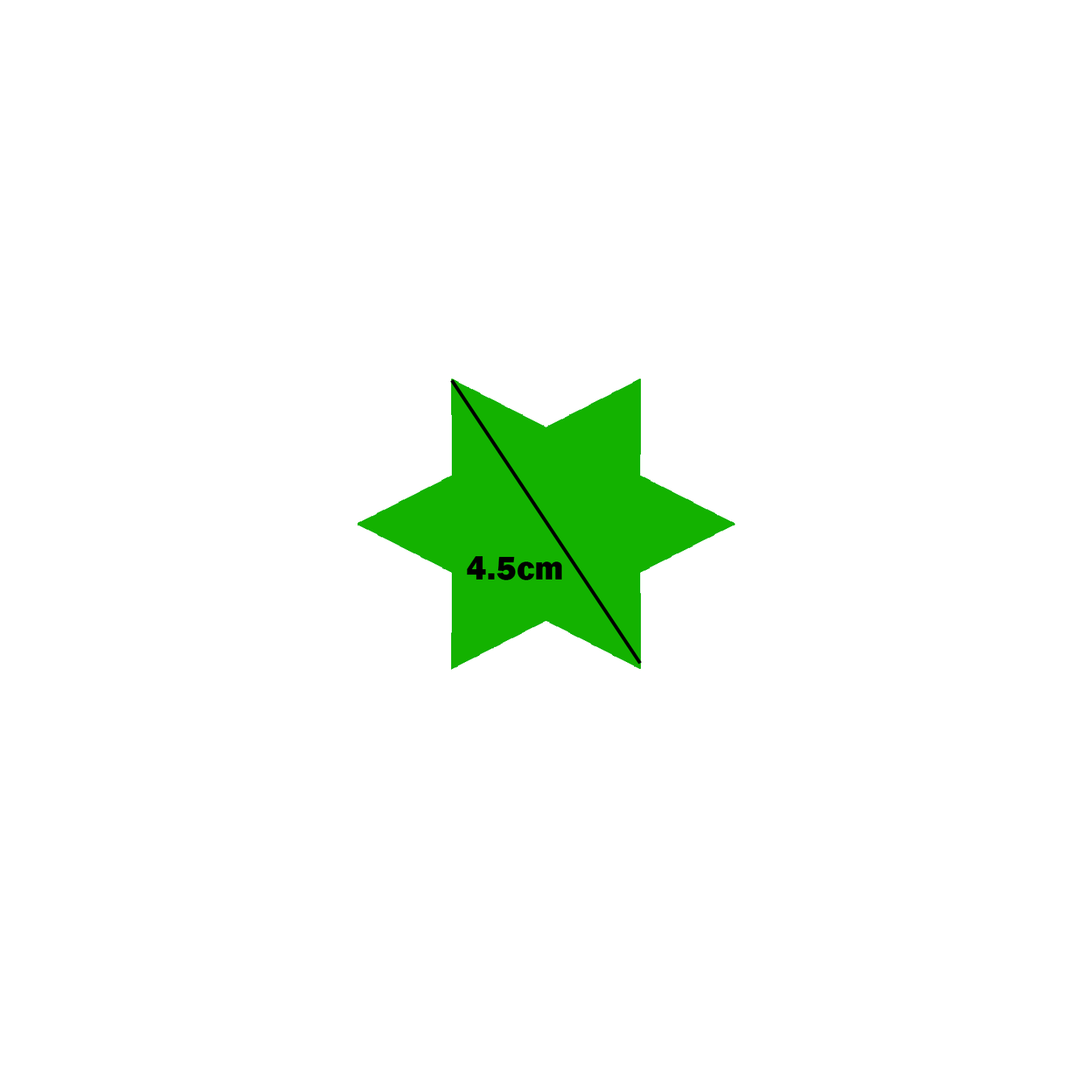 Star-Shaped Fluorescent Card Packs - Coloured Assortment