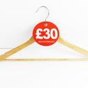 100x Round Sale Reduce Special Offer Card Hanger Swing £5,£10,£15,£20,£25 Ticket