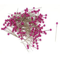 144 Pearl Head Dressmaking Craft Pins Size 40mm X 0.58mm