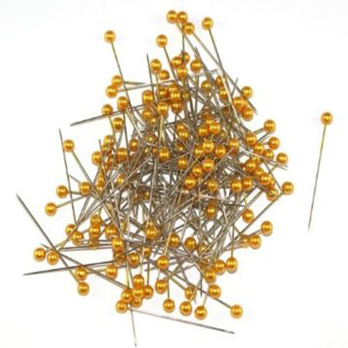 144 Pearl Head Dressmaking Craft Pins Size 40mm X 0.58mm
