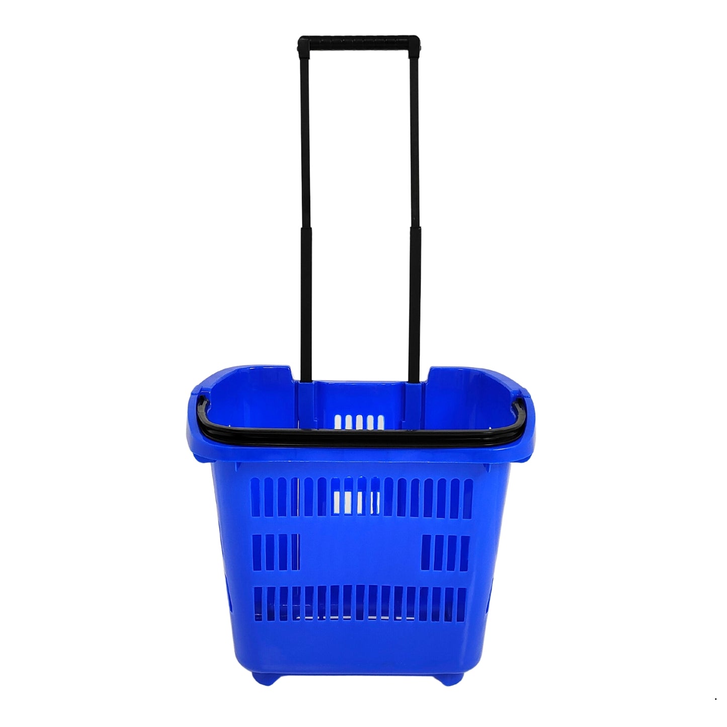 Pack of 10 Plastic Shopping Trolley Basket Supermarket Retail Store 31 Litre Capacity