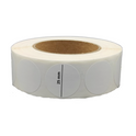 500x Round White Self-Adhesive Retail Labels - 45mm/25mm