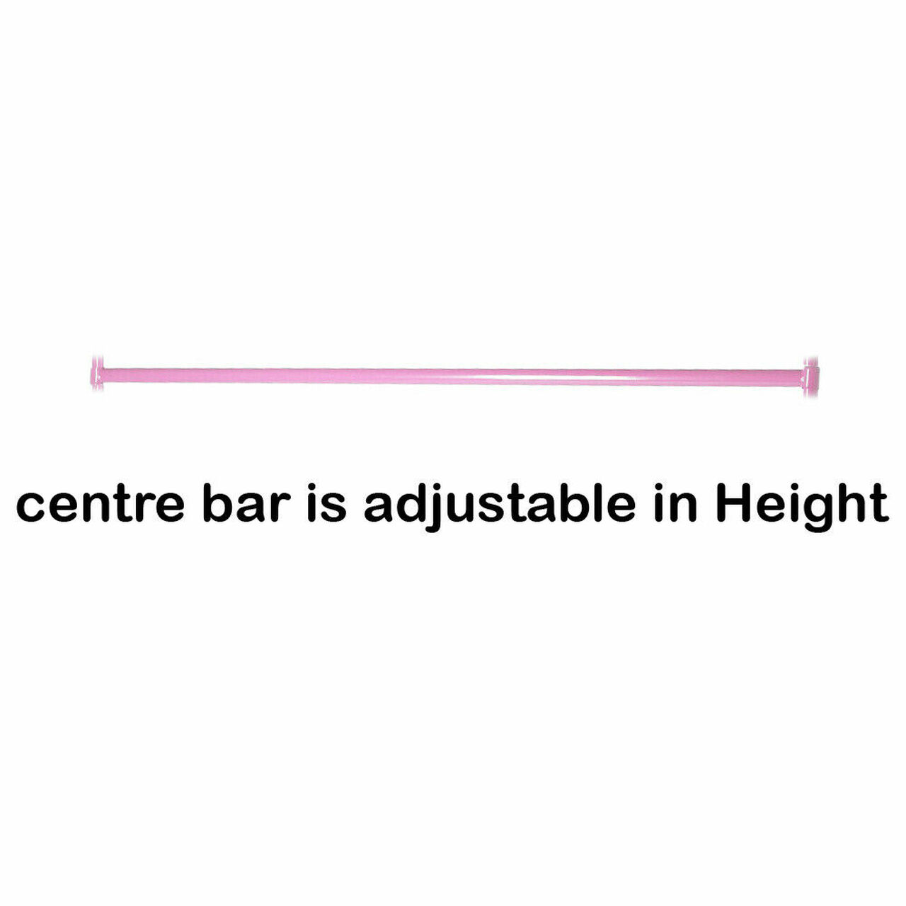 Centre Bar For Garment Clothes Yellow  Rail Sizes  3ft 4ft 5ft 6ft