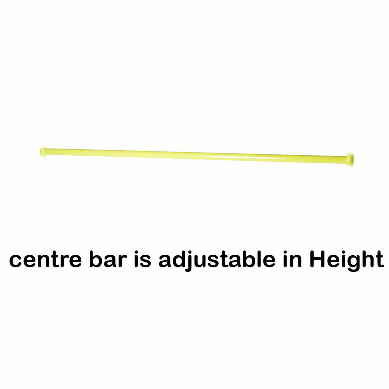 Centre Bar For Garment Clothes Yellow  Rail Sizes  3ft 4ft 5ft 6ft