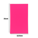 Thin Sized Plain Fluorescent Dyglo Cards