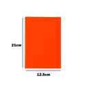 Thin Sized Plain Fluorescent Dyglo Cards