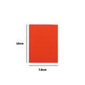 Thin Sized Plain Fluorescent Dyglo Cards
