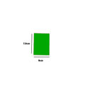 Thin Sized Plain Fluorescent Dyglo Cards
