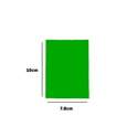 Thin Sized Plain Fluorescent Dyglo Cards
