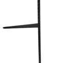 Black Twin Slot Bracket