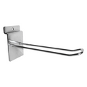 6" Slatwall Euro Hooks Accessory Single Prong Shop Display (6 Inch)