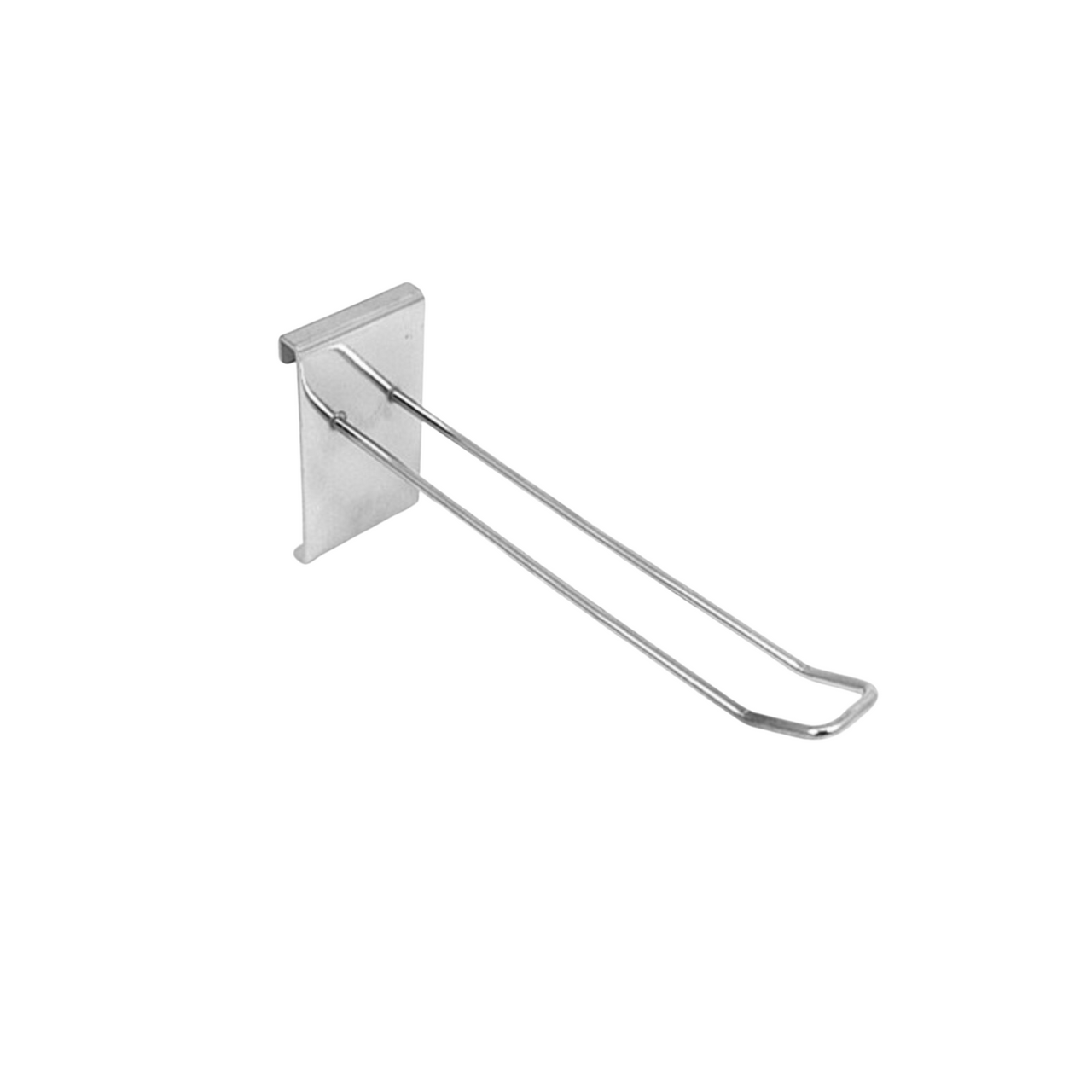 6" Grid Mesh Euro Hooks Single Prong Shop Display (6 Inch)